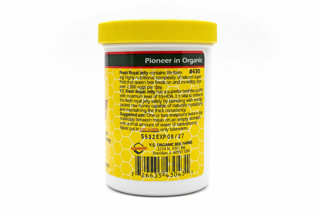 ROYAL JELLY With BEE POLLEN, PROPOLIS, KOREAN GINSENG & ELEUTHERO