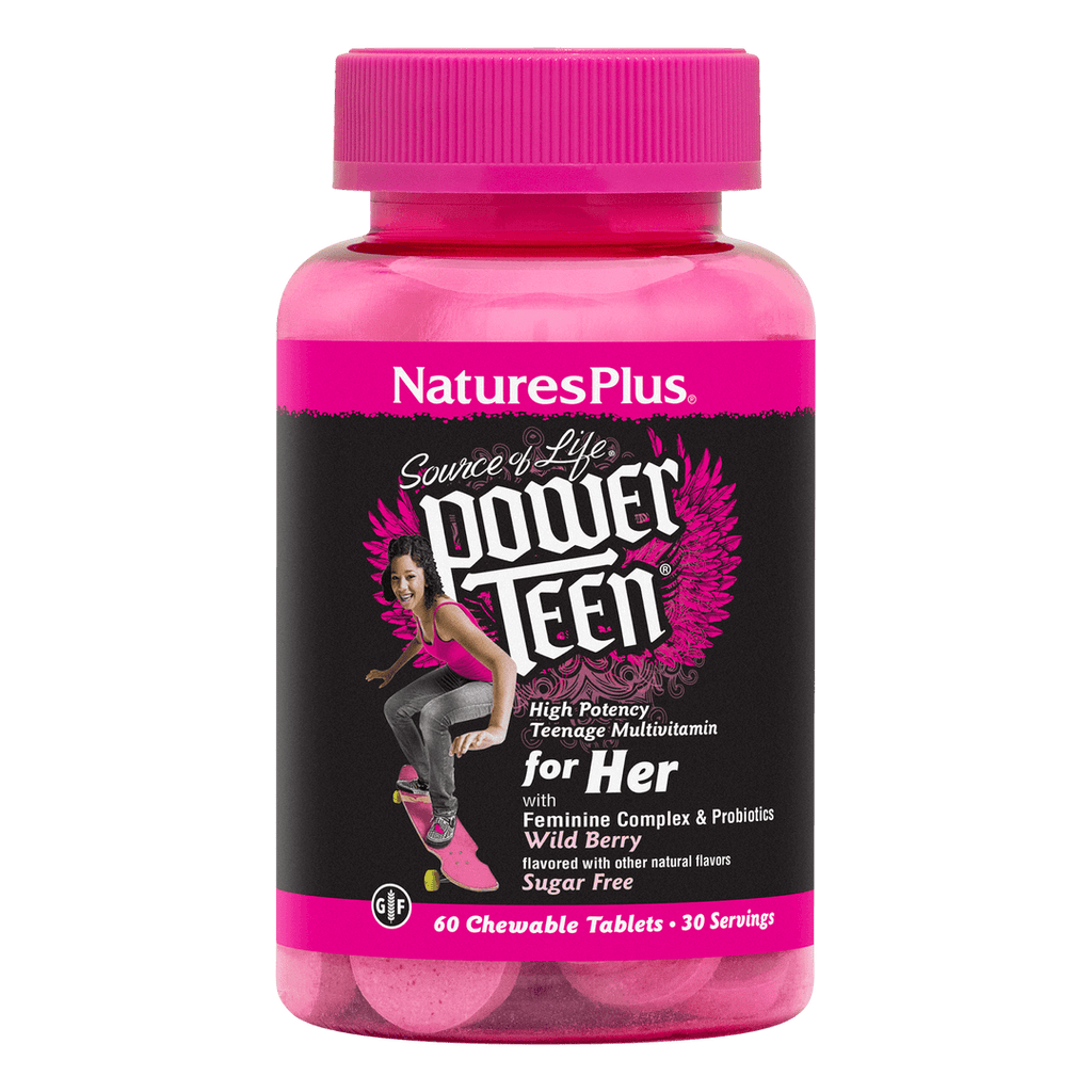 Fuente de Vida ® POWER TEEN ® Para Ella Masticables
60 unidades