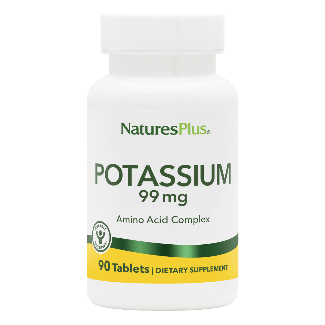 Comprimidos de potasio de 99 mg
90 unidades