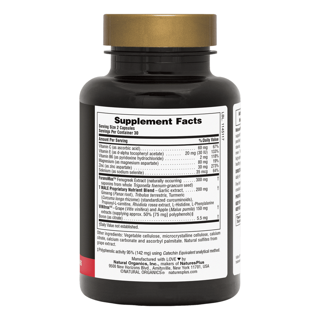 Cápsulas T MALE ®
60 unidades